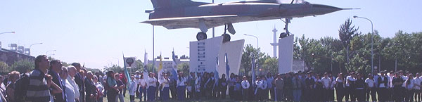 Conmemoracion del Centenario del Primer Aerodromo del pais en Villa Lugano